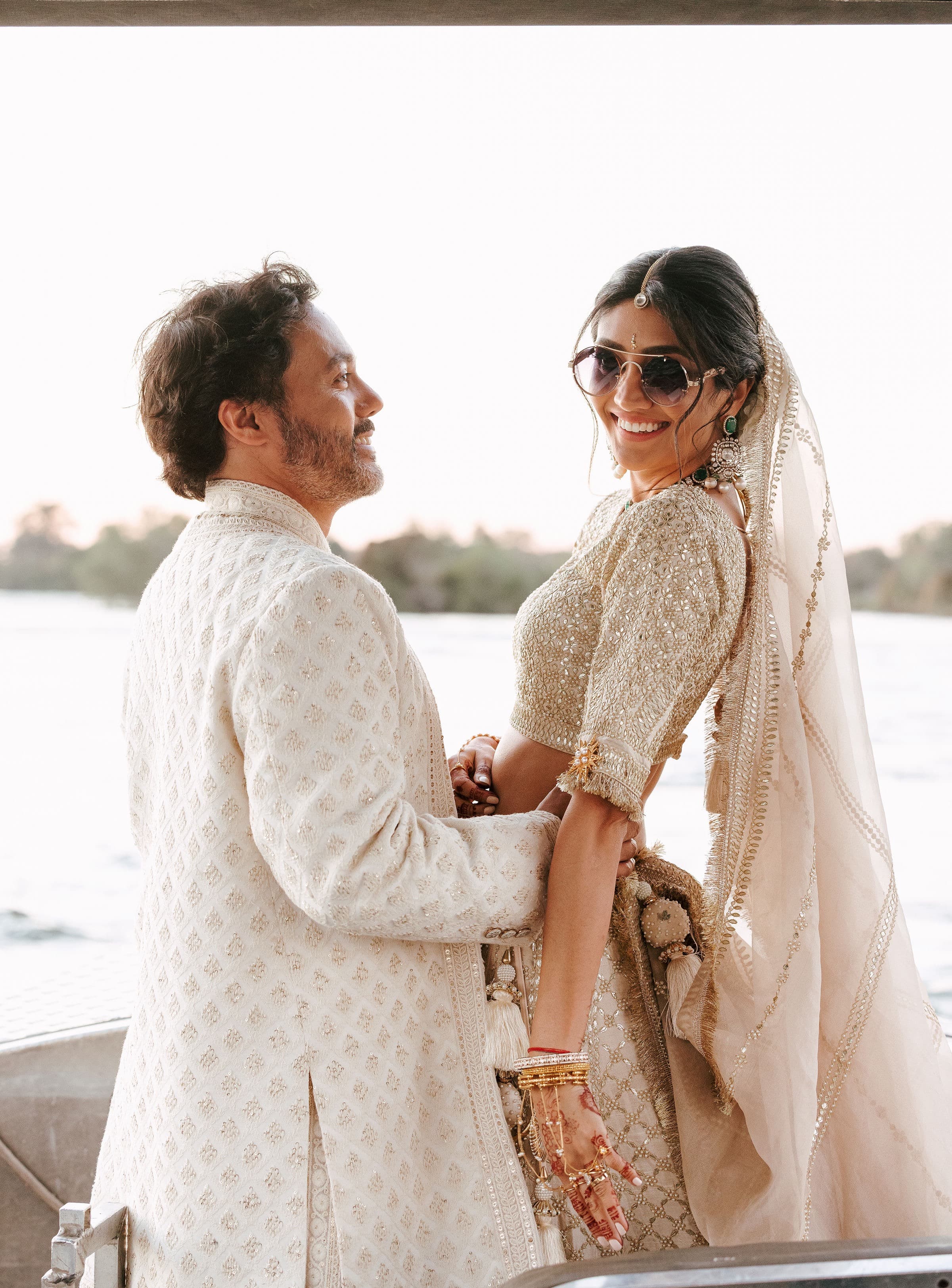 Gaurav & Tanikka wedding photography at Royal Livingstone, Zambia by CinaStage