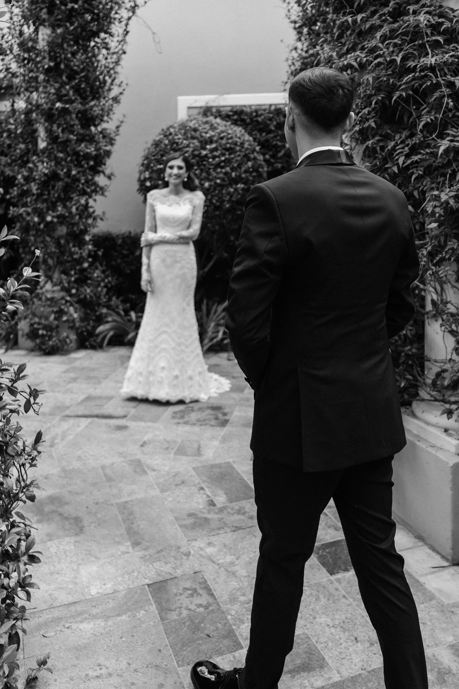 Elegant bridal portrait, luxury Cape Town wedding