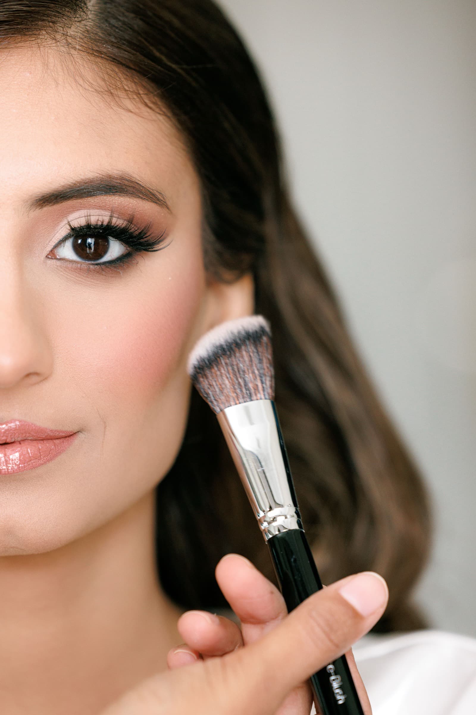 Bride and bridesmaids, luxury wedding party photography